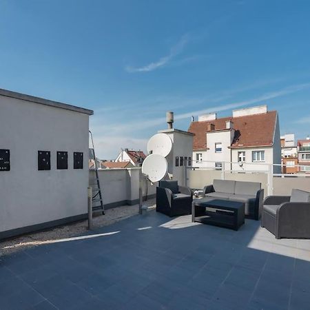 Apartmán Grosse Terrasse, Klimaanlage Und U-Bahn Naehe Vídeň Exteriér fotografie